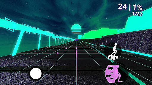 Neon Skate | Skateboard Retro ekran görüntüsü