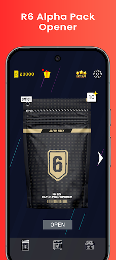 R6 Alpha Pack Opener ekran görüntüsü