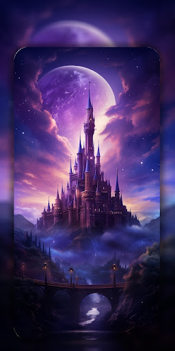 Aesthetic Purple Wallpaper HD ekran görüntüsü