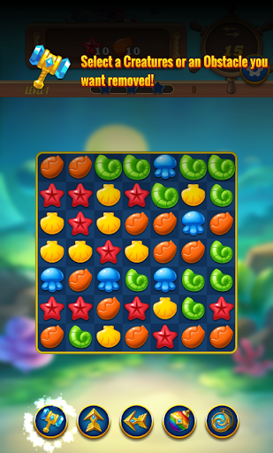 Oceanic Odyssey: The Match-3 ekran görüntüsü