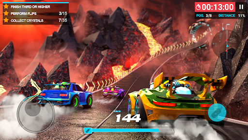 Max Speed: 3D Stunt Race ekran görüntüsü
