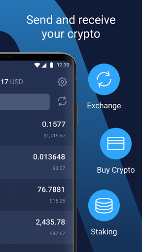Bitcoin Wallet Crypto Ethereum ekran görüntüsü