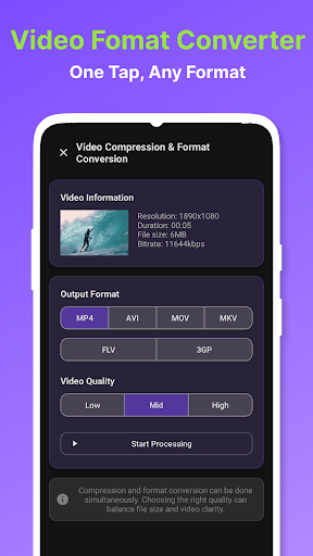 AI Video Akıcılaştırıcı ekran görüntüsü