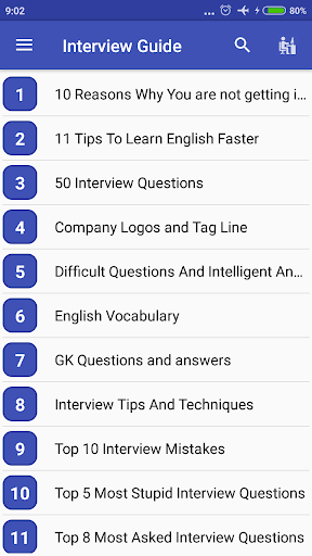 Aptitude & Interview Guide ekran görüntüsü
