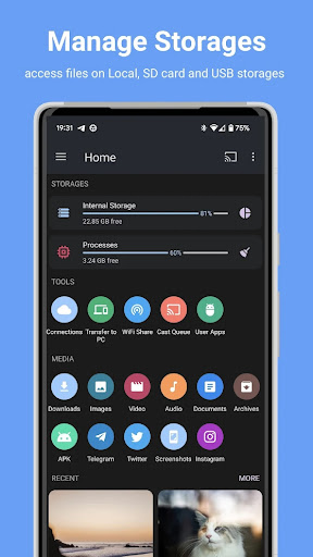 File Manager - Zordo Files ekran görüntüsü