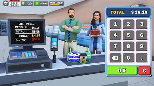 Bakery Supermart Simulator ekran görüntüsü
