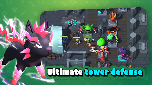 Idle Monster TD: Monster Games ekran görüntüsü