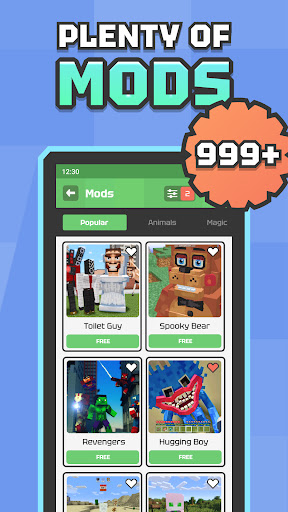 ModBox: Maps Mods Minecraft PE ekran görüntüsü