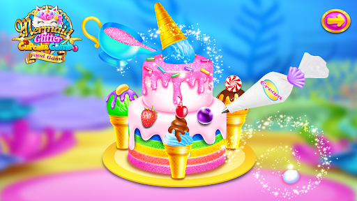 Denizkızı Glitter Cupcake Chef ekran görüntüsü