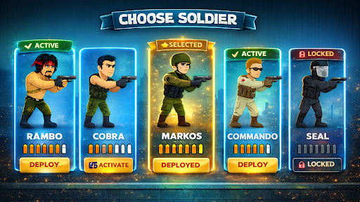 Soldier on Rampage - Fighter ekran görüntüsü