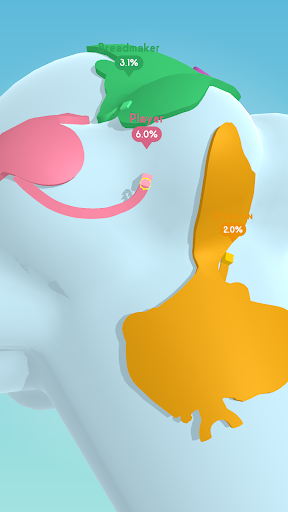 Paper.io 3D ekran görüntüsü