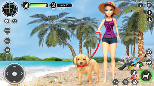 Dog Simulator Pet Dog Games 3D ekran görüntüsü