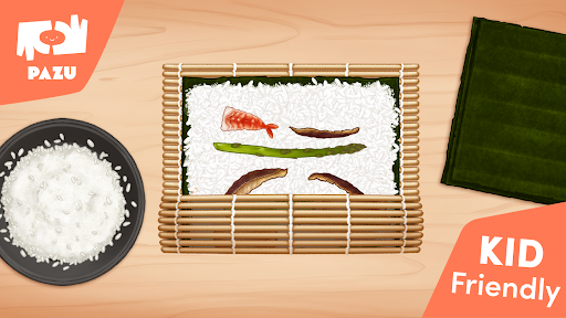 Sushi Maker Kids Cooking Games ekran görüntüsü