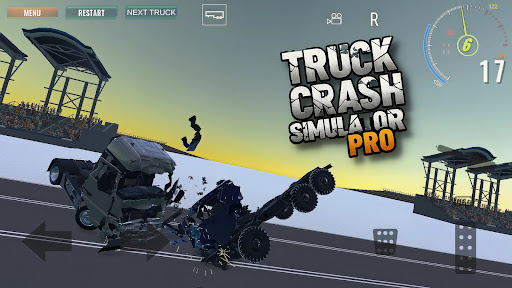 Truck Crash Simulator Pro ekran görüntüsü