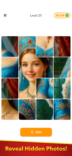 Jigsaw Art Puzzle Solitaire ekran görüntüsü