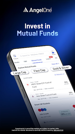 Angel One: Stocks, Mutual Fund ekran görüntüsü