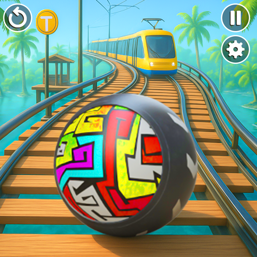 Tram Rolling Ball Adventure