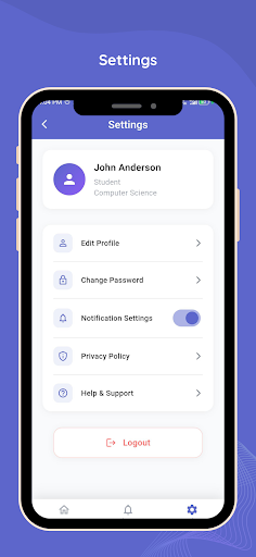 Student Leave App ekran görüntüsü