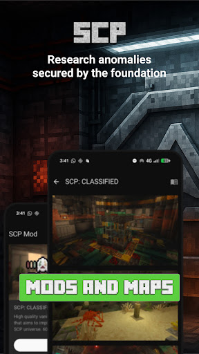 SCP Mod for Minecraft MCPE ekran görüntüsü