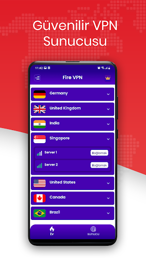Fire VPN - Vpn Proxy Browser ekran görüntüsü