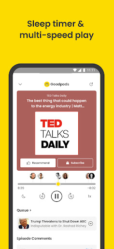 Goodpods: Podcast Player ekran görüntüsü