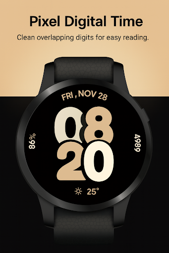 Pixel Digits - Digital Watch ekran görüntüsü