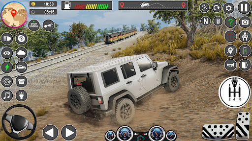 Offroad Car Driving Jeep Games ekran görüntüsü