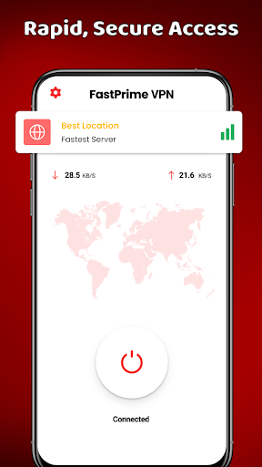 FastPrime VPN ekran görüntüsü