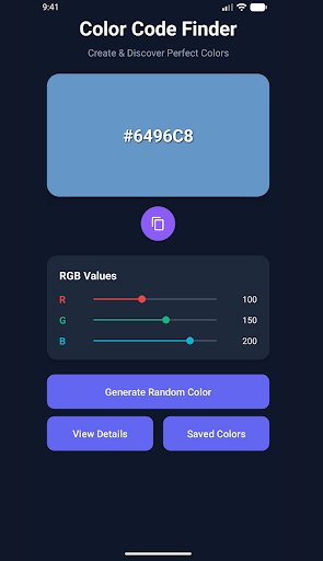 Color Code Finder ekran görüntüsü