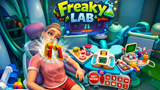 Freaky Lab: Mad Scientist Sim ekran görüntüsü