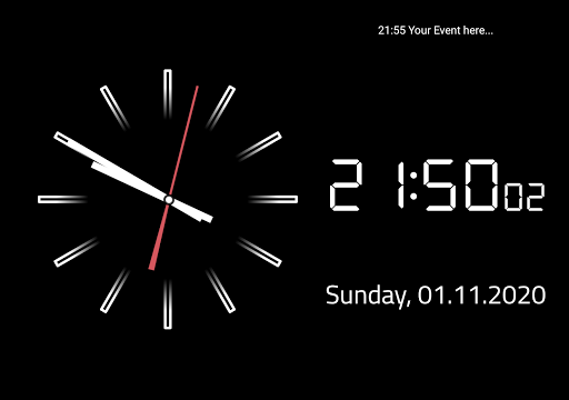 Clock Screensaver ekran görüntüsü