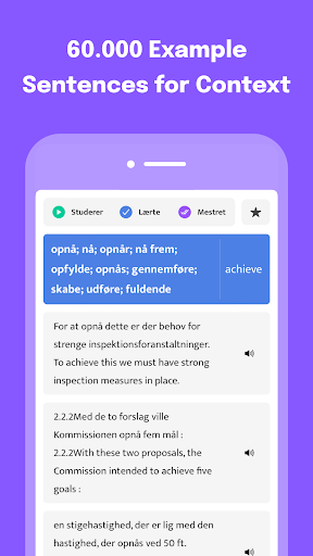 3000 Most Common Danish Words ekran görüntüsü