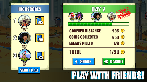 Mad Day - Truck Distance Game ekran görüntüsü