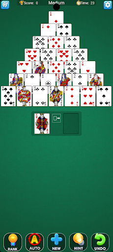 Pyramid Solitaire IO ekran görüntüsü
