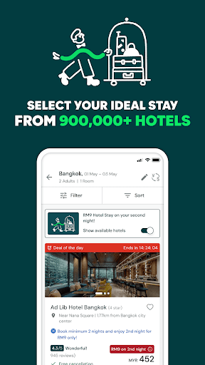 AirAsia MOVE: Flights & Hotels ekran görüntüsü