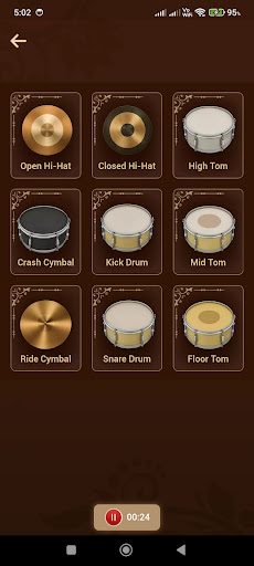 Drum Pad: Play, Record & Share ekran görüntüsü