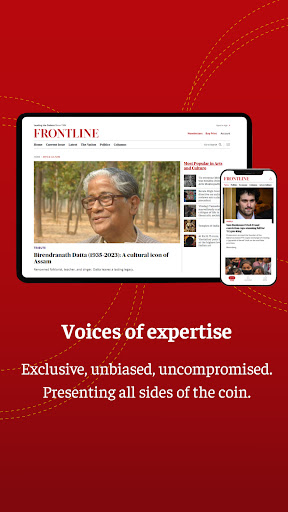 Frontline (The Hindu Group) ekran görüntüsü