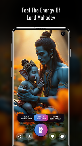 Lord Mahadev HD Wallpaper 4K ekran görüntüsü