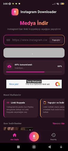 Short Video Downloader ekran görüntüsü