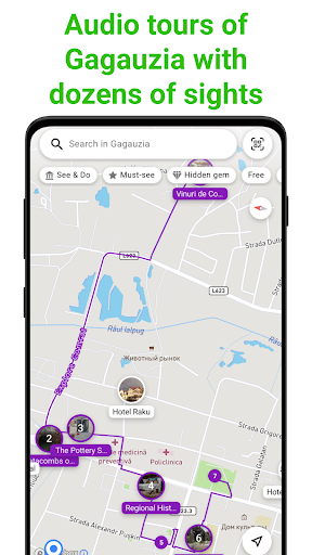 Gagauzia Tour Guide:SmartGuide ekran görüntüsü