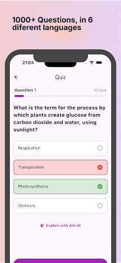 ETW Flashcards ekran görüntüsü
