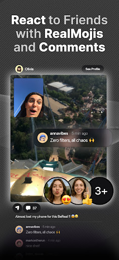 BeReal. Your friends for real. ekran görüntüsü