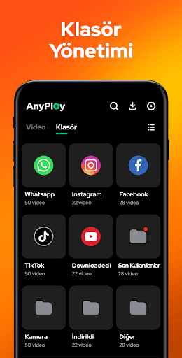 Video Oynatıcı - AnyPlay ekran görüntüsü