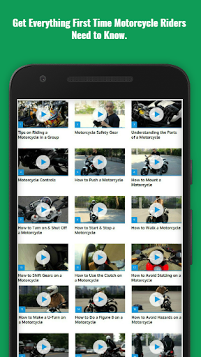 Motorcycle Lessons Guide ekran görüntüsü