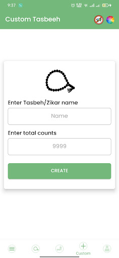 Tasbeeh Counter ekran görüntüsü
