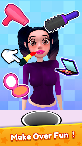 Make Up Hole : Makeover game ekran görüntüsü