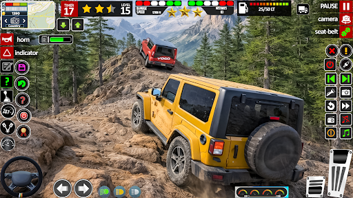 Jeep 4x4 Driving Game Offroad ekran görüntüsü