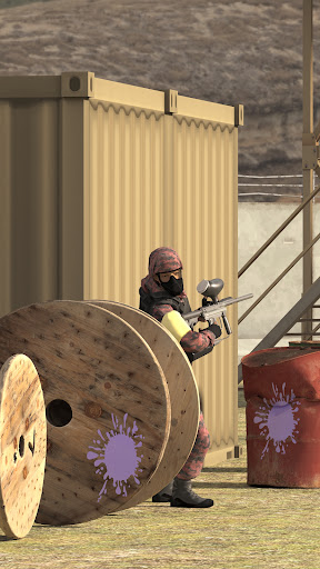 Paintball Attack 3D: Color War ekran görüntüsü