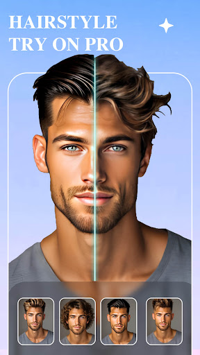 Hair Lab: AI hairstyle Face ekran görüntüsü
