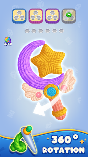 Cozy Yarn Puzzle ekran görüntüsü